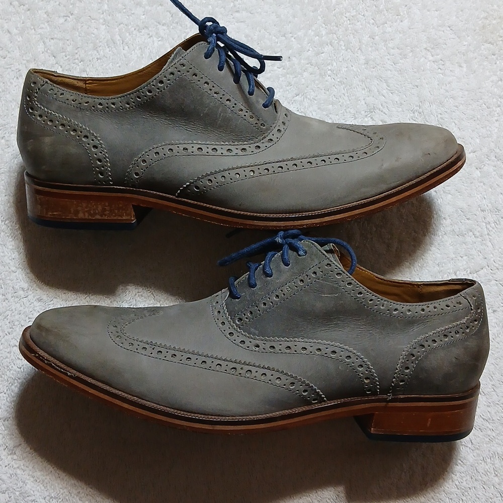 COLE HAAN Colton Wingtip Oxford Shoes  Size 10.5 M